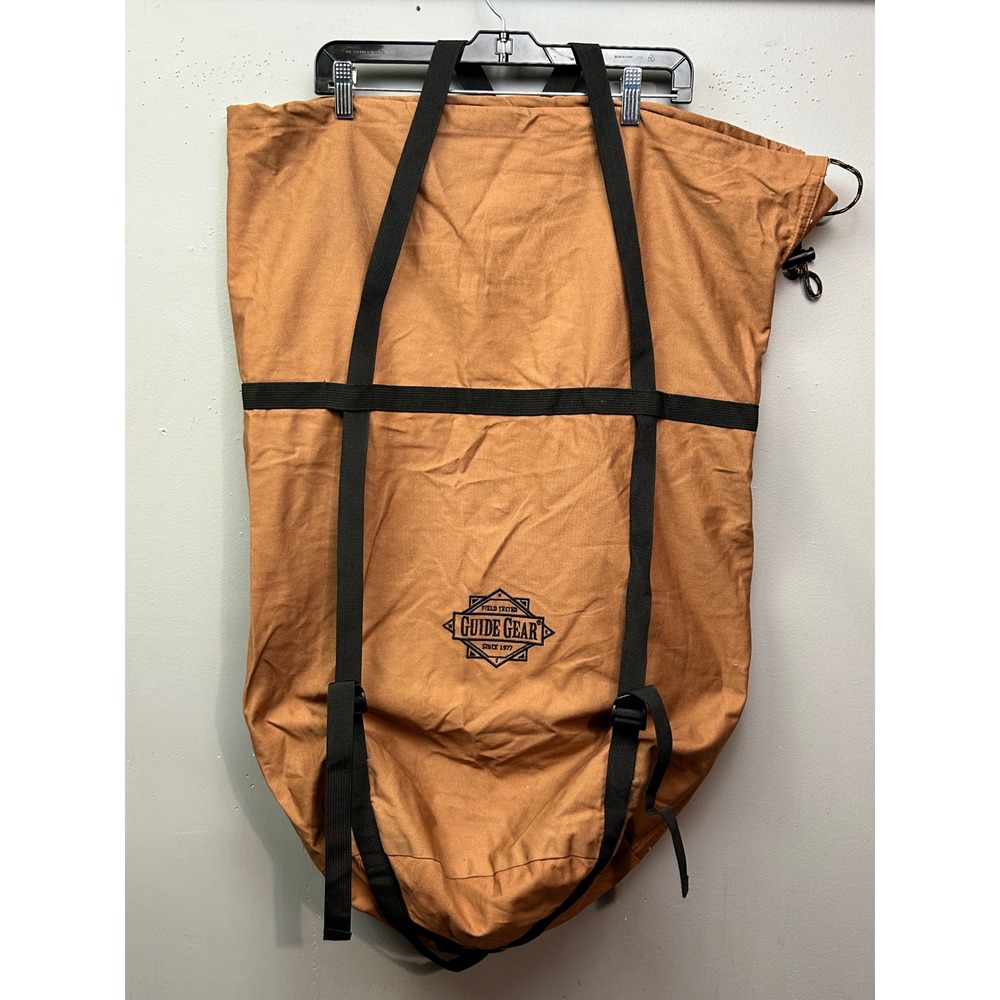 Guide Gear Bag Unisex OS Brown Canvas Field Tested Outdoor Utility Stuff Sack